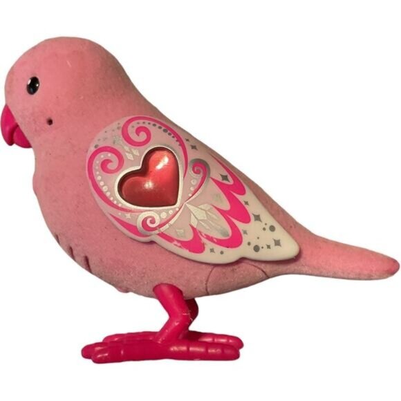 Little Live Pets Bird Cage With Interactive Working Pink Parakeet - Picture 5 of 6